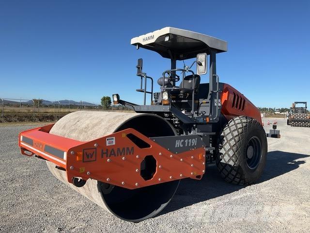 Hamm HC119i مداحل أحادية الأسطوانة