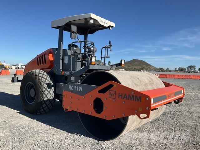 Hamm HC119i مداحل أحادية الأسطوانة