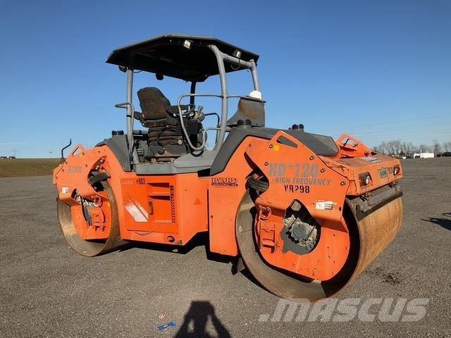 Hamm HD0120V مداحل ثنائية الاسطوانة