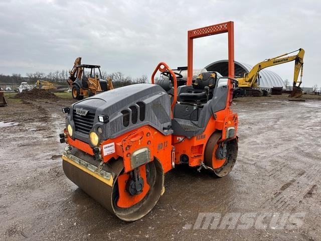 Hamm HD12 مداحل ثنائية الاسطوانة