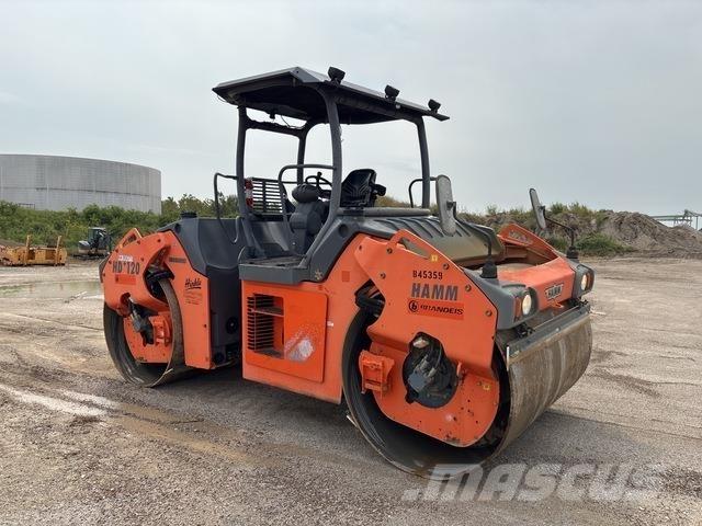 Hamm HD120 مداحل ثنائية الاسطوانة
