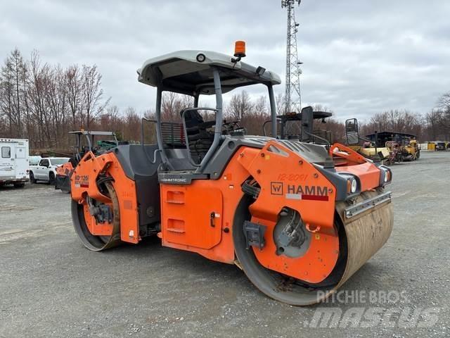 Hamm HD120VO مداحل ثنائية الاسطوانة