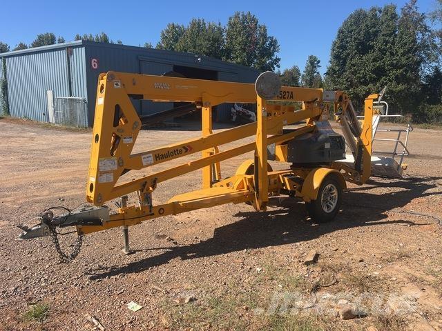 Haulotte 4527A المنصات الهوائية المثبتة على مقطورة