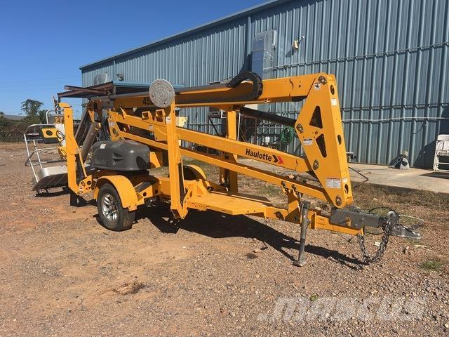 Haulotte 4527A المنصات الهوائية المثبتة على مقطورة