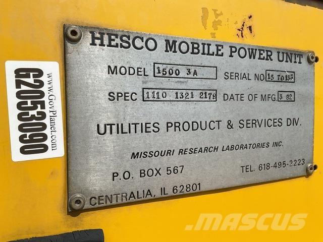  Hesco 1500 3A لوادر منخفضة