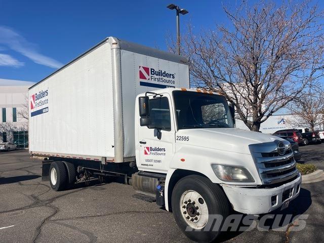  Hino  268A شاحنات ذات هيكل صندوقي