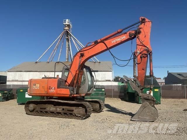 Hitachi ZX120 حفارات زحافة