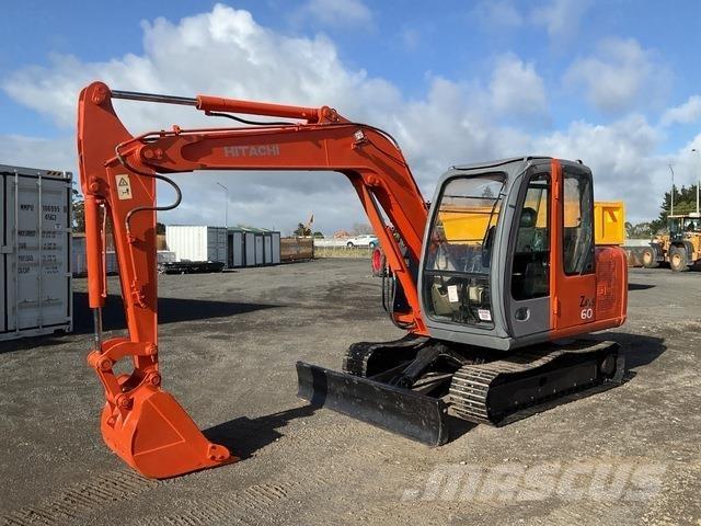 Hitachi ZX60 حفارات صغيرة أقل من 7 طن (حفارات صغيرة)