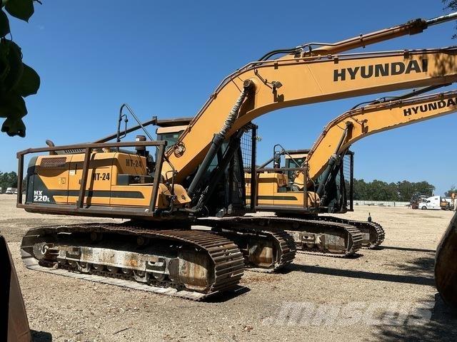 Hyundai HX220L حفارات زحافة