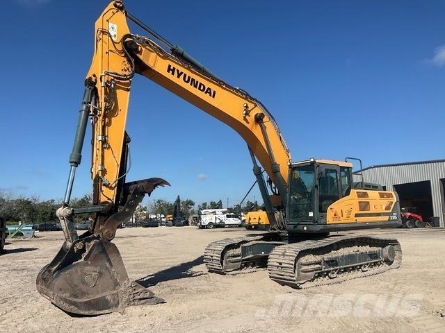 Hyundai HX330L حفارات زحافة