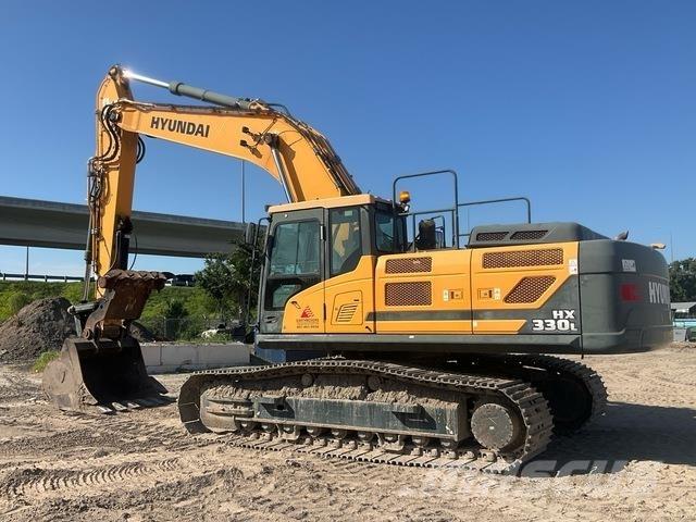 Hyundai HX330L حفارات زحافة