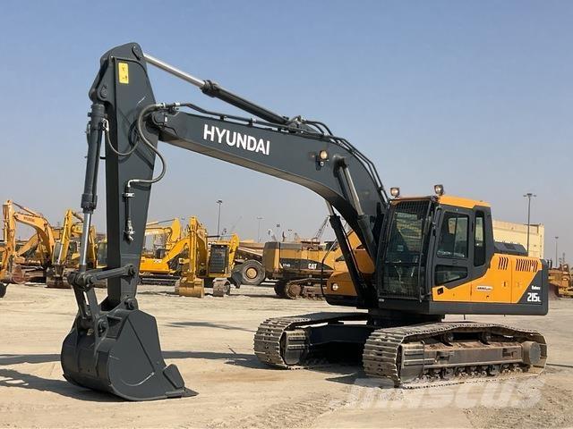Hyundai R215L حفارات زحافة