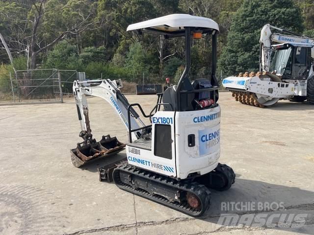 JCB 18Z حفارات صغيرة أقل من 7 طن (حفارات صغيرة)