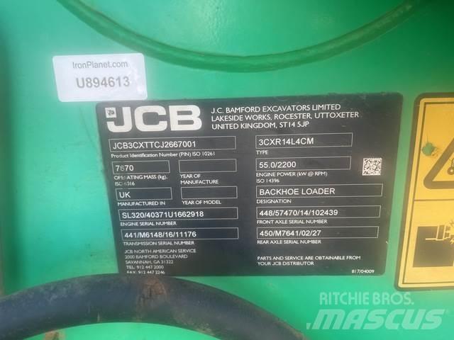 JCB 3CX لوادر ذات جرافات عكسية
