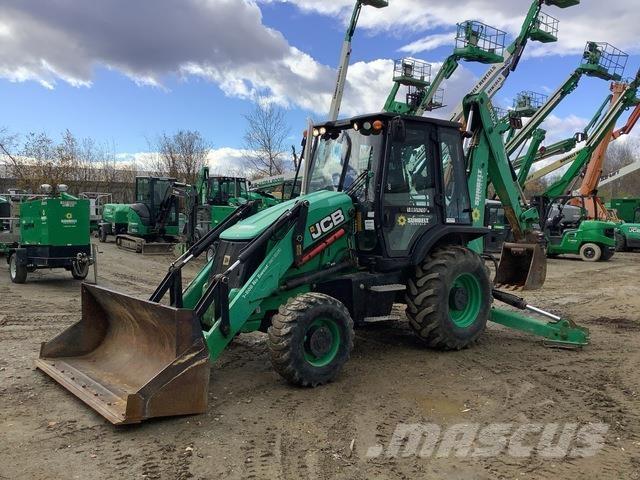 JCB 3CX لوادر ذات جرافات عكسية