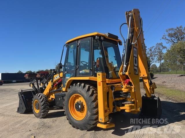 JCB 3DX لوادر ذات جرافات عكسية