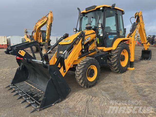 JCB 3DX لوادر ذات جرافات عكسية