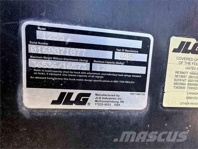 JLG 1255 مناولات متداخلة