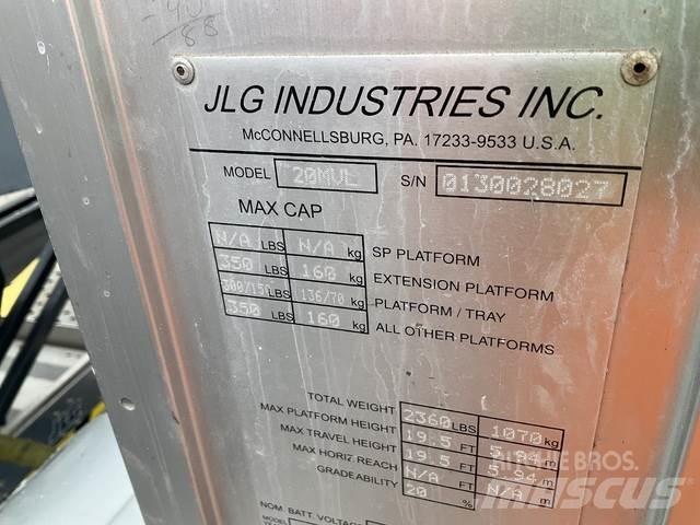 JLG 20MVL رافعات السارية الرأسية