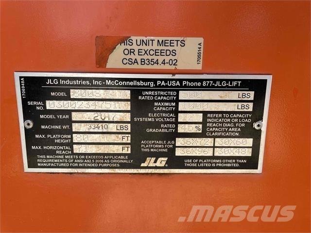 JLG 800S رافعات سلة تلسكوبية