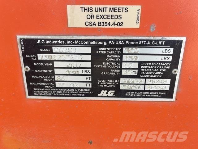 JLG 860SJ رافعات سلة تلسكوبية
