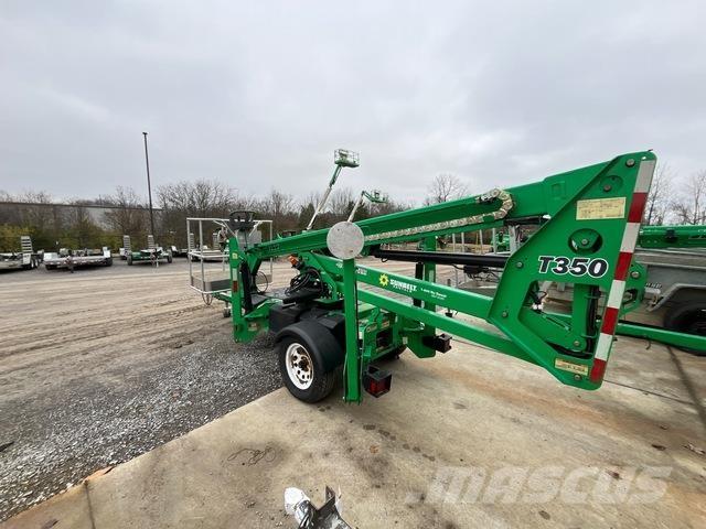 JLG T350 المنصات الهوائية المثبتة على مقطورة