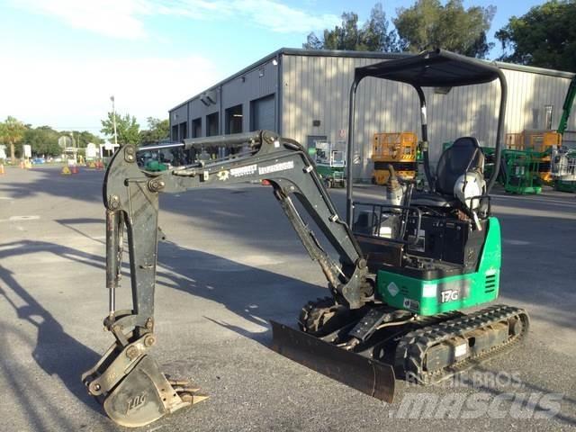 John Deere 17G حفارات زحافة