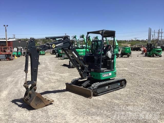 John Deere 26G حفارات زحافة