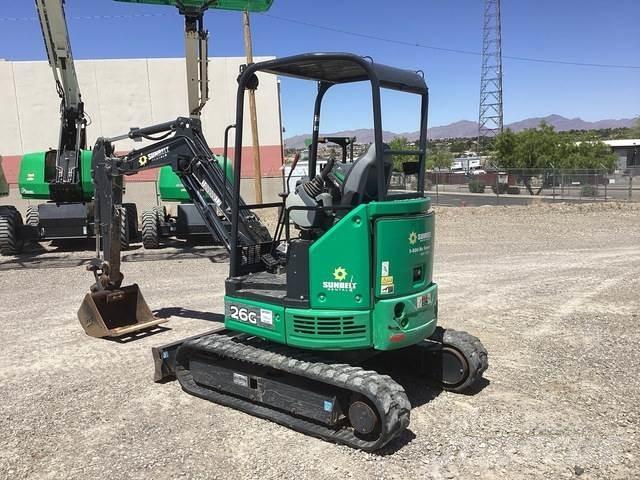 John Deere 26G حفارات زحافة