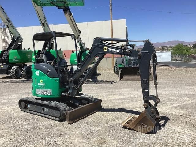 John Deere 26G حفارات زحافة