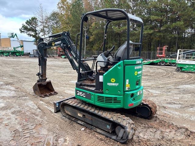 John Deere 26G حفارات زحافة