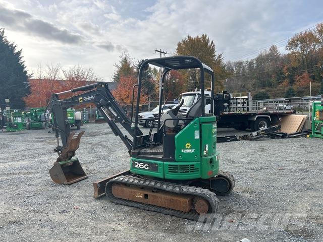 John Deere 26G حفارات زحافة