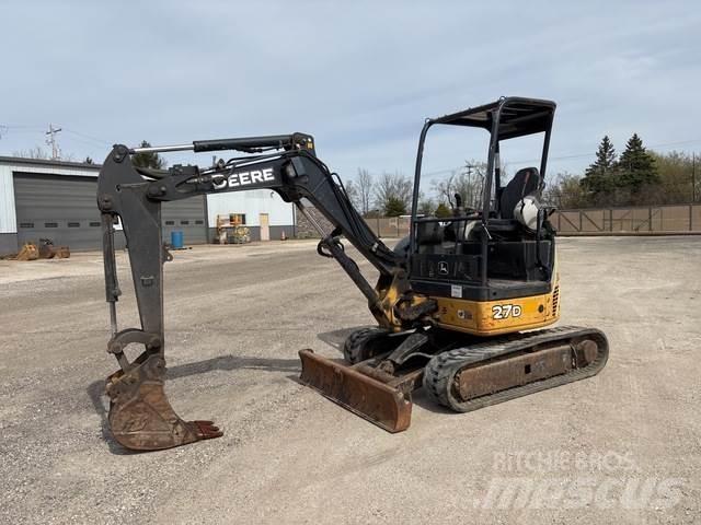 John Deere 27D حفارات زحافة