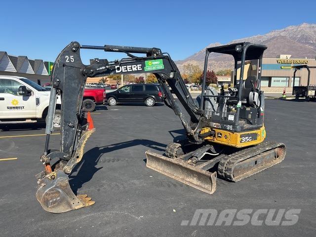 John Deere 35G حفارات زحافة