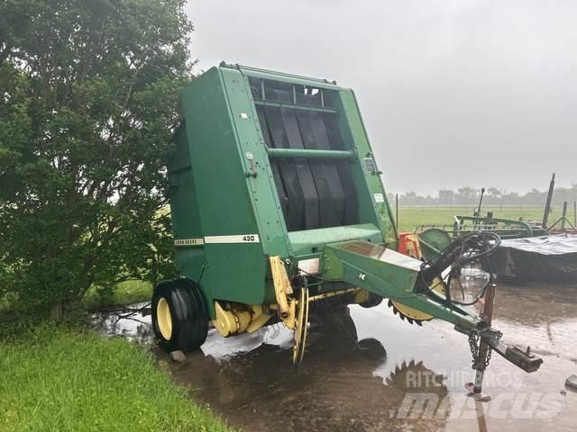 John Deere 430 محزمات مستديرة