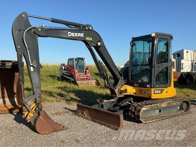 John Deere 50G حفارات زحافة