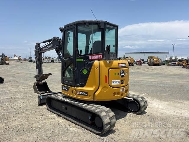 John Deere 50G حفارات زحافة