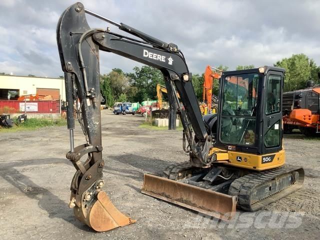 John Deere 50G حفارات زحافة