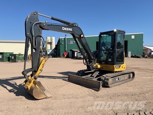 John Deere 50G حفارات زحافة