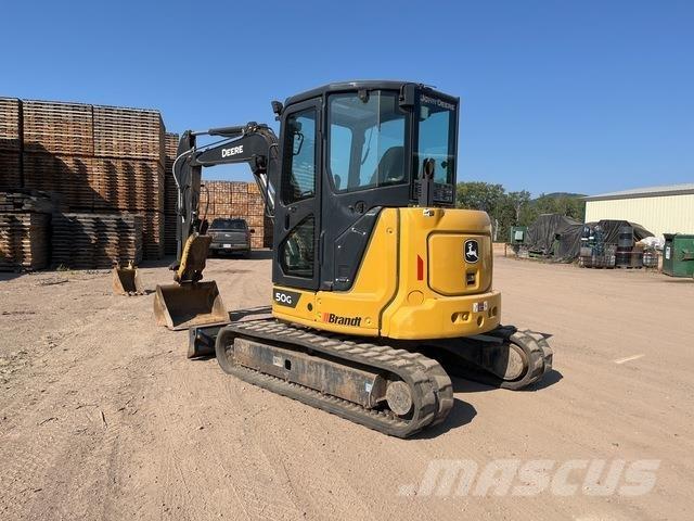 John Deere 50G حفارات زحافة