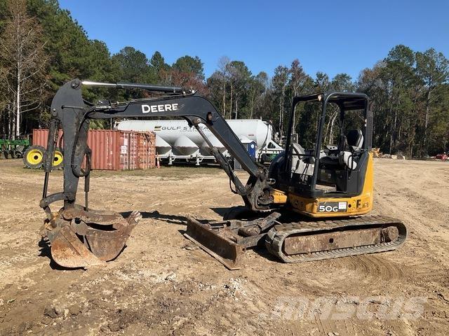 John Deere 50G حفارات زحافة