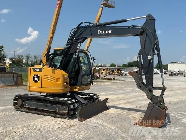 John Deere 75G حفارات زحافة