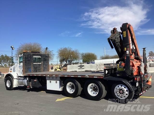 Kenworth T800 شاحنات مسطحة/مفصلية الجوانب