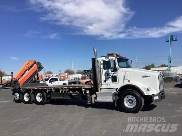 Kenworth T800 شاحنات مسطحة/مفصلية الجوانب