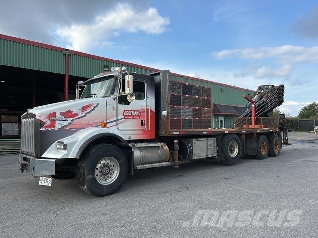 Kenworth T800 شاحنات الرافعات