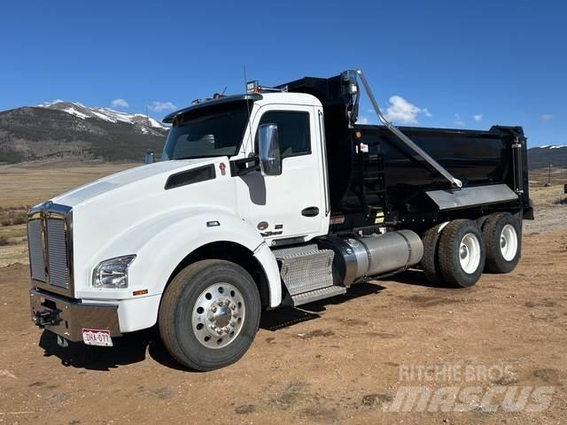 Kenworth T880 شاحنات قلابة