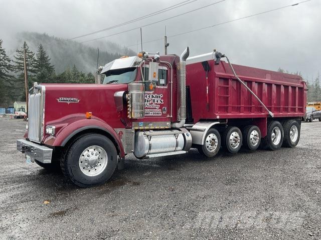 Kenworth W900 شاحنات قلابة