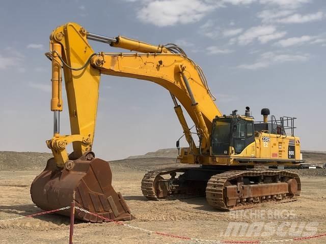 Komatsu PC800-8 حفارات زحافة