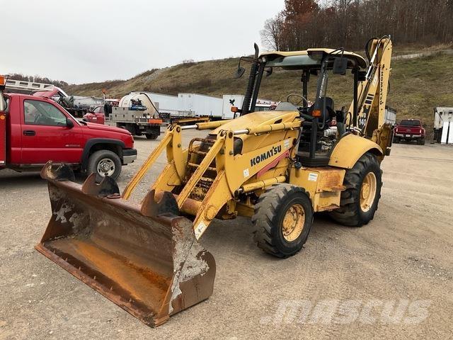 Komatsu WB140 لوادر ذات جرافات عكسية