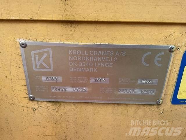 Kroll K180 رافعات برجية